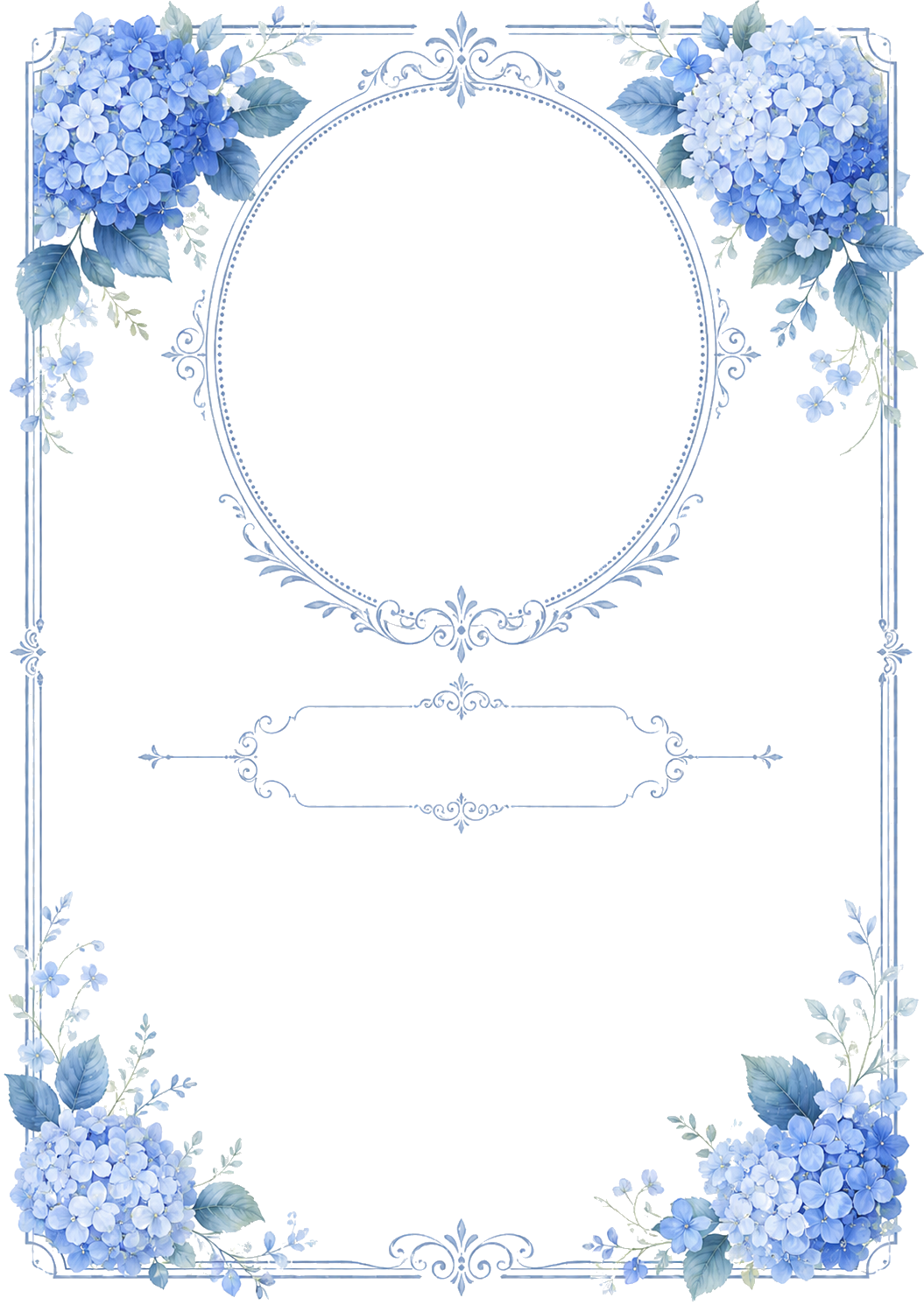 Hortensia Bleu